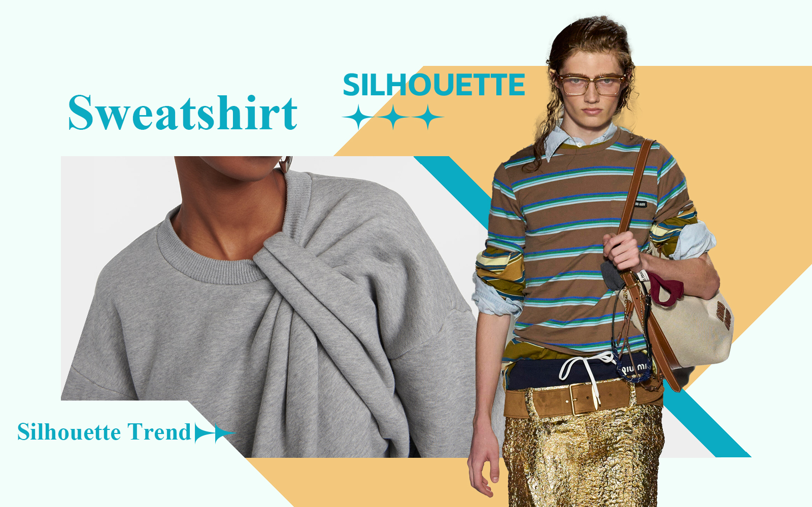 The Silhouette Trend for Women's Sweatshirt