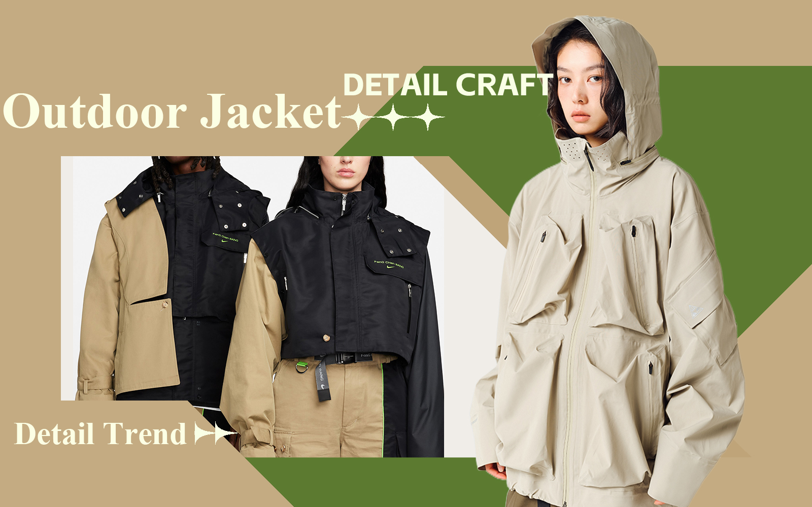 Leisure Function -- The Detail & Craft Trend for Outdoor Jacket