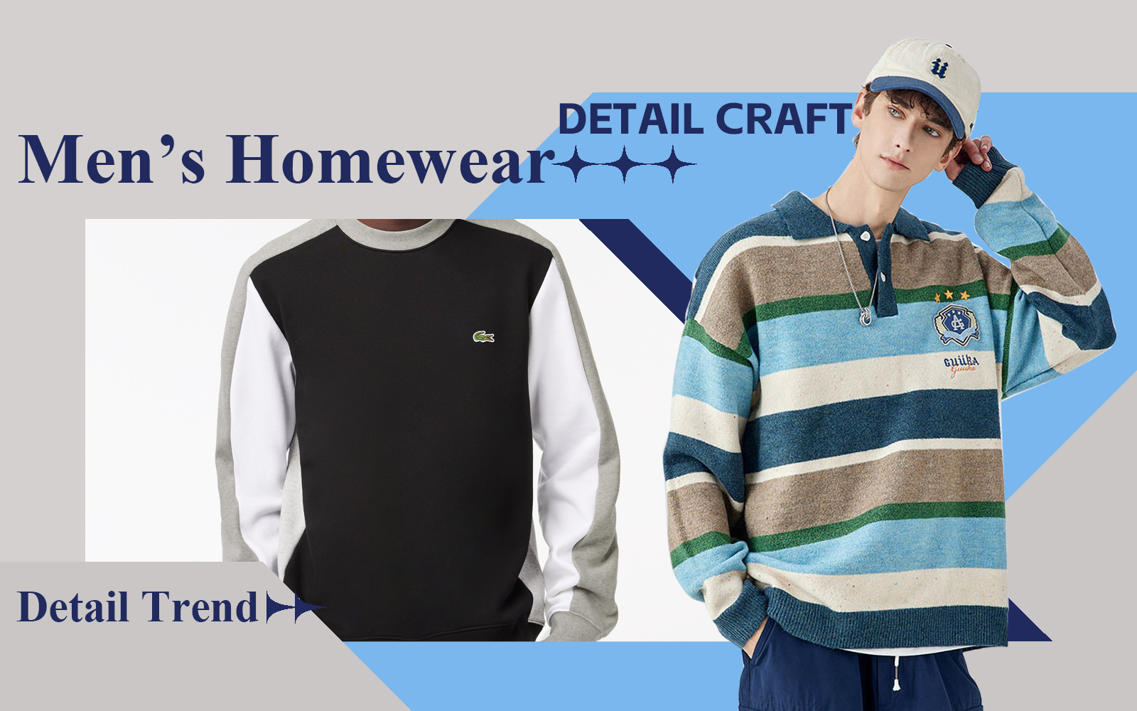 The Detail & Craft Trend for Men's Homewear