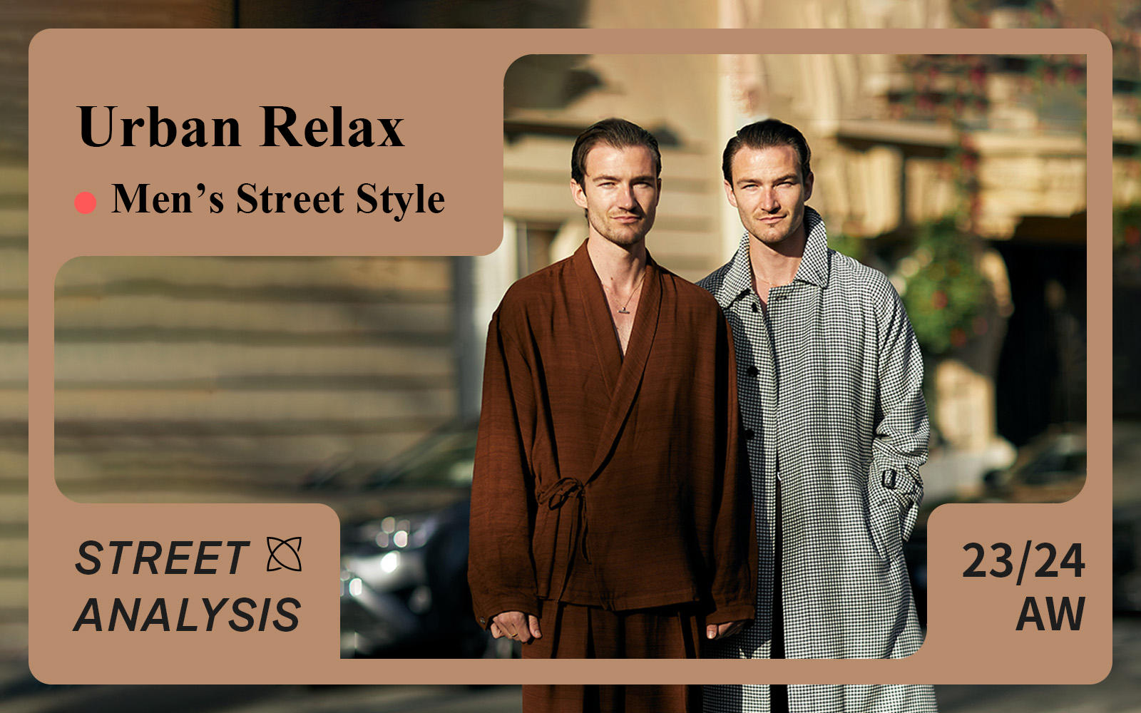 Urban Relax -- The Analysis of Men's Street Style