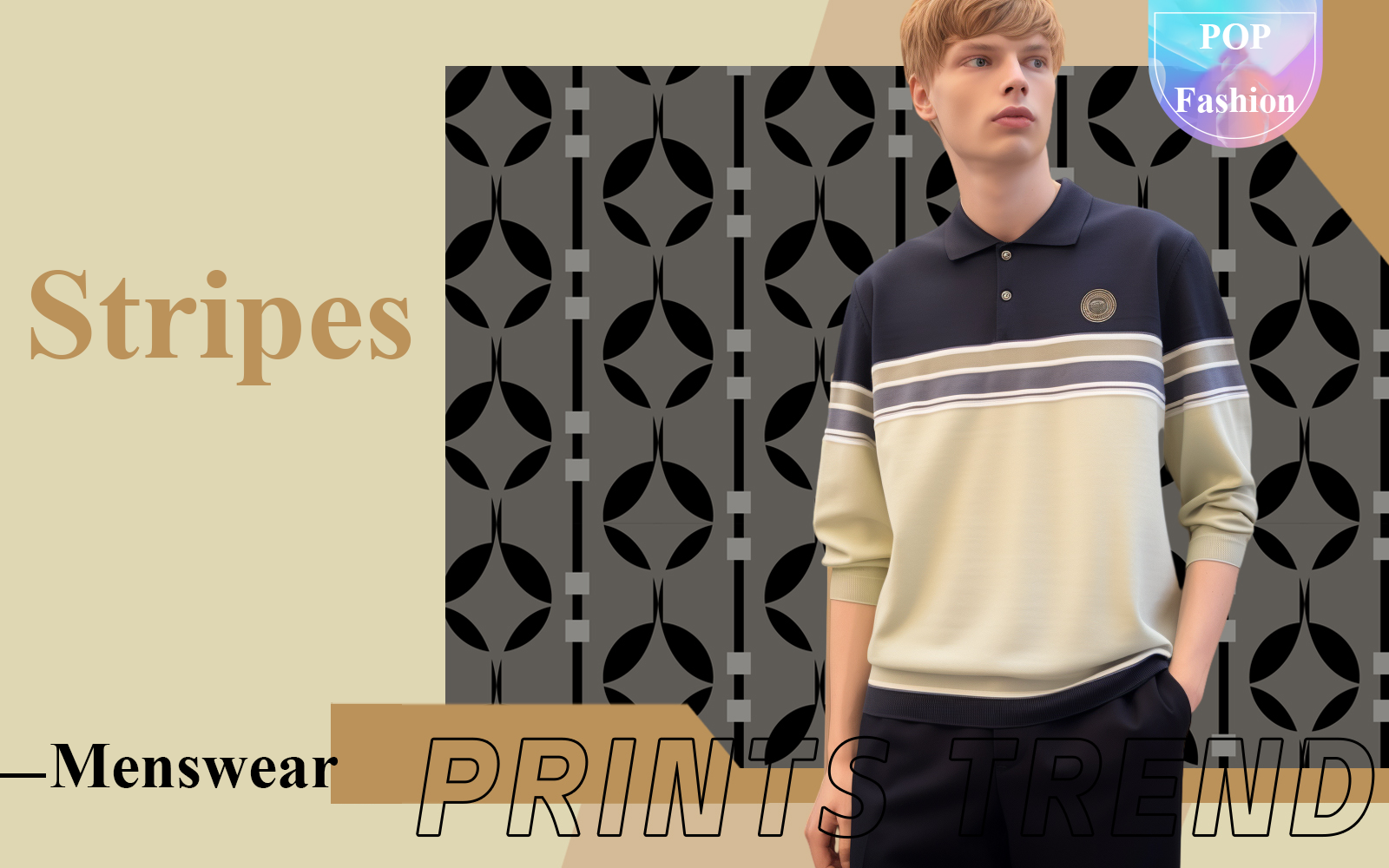 Stripes -- The Pattern Trend for Men's Knitwear