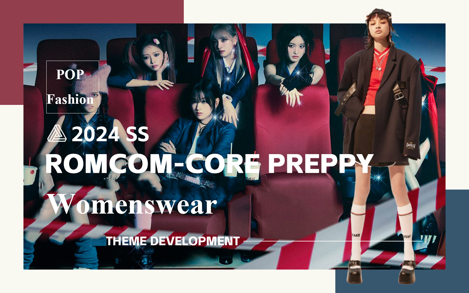 Romcom-Core Preppy -- The E-Commerce Design Development of Womenswear