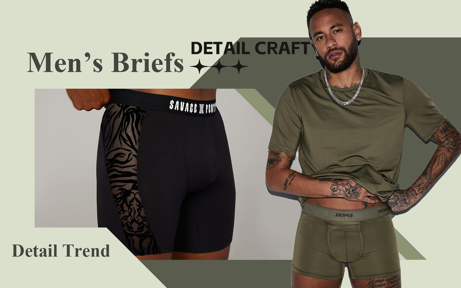 Cozy Feeling -- The Detail & Craft Trend for Men's Briefs