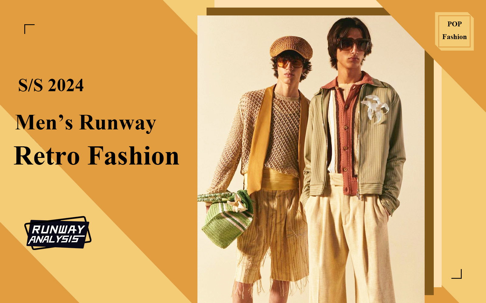 Retro Fashion -- The Comprehensive Analysis of Men's Runway