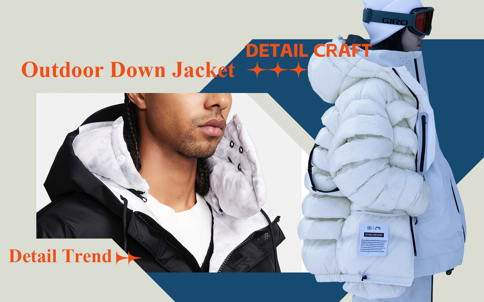 Functional Aesthetics -- The Detail & Craft Trend for Down Jacket