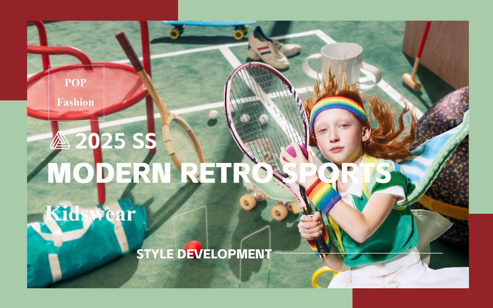 Modern Retro Sports -- The Design Development of Kids' Sportswear