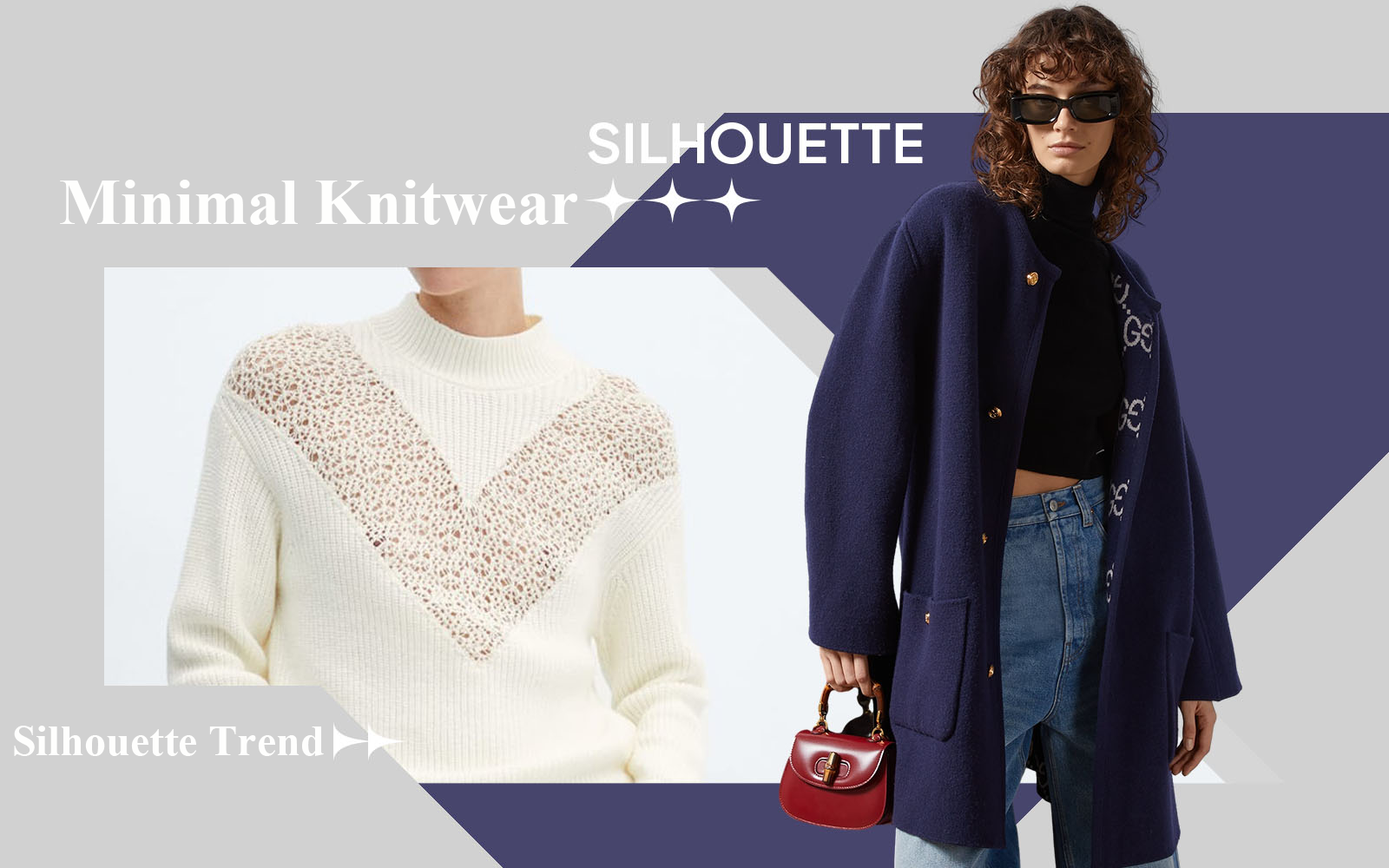 The Silhouette Trend for Women's Knitwear