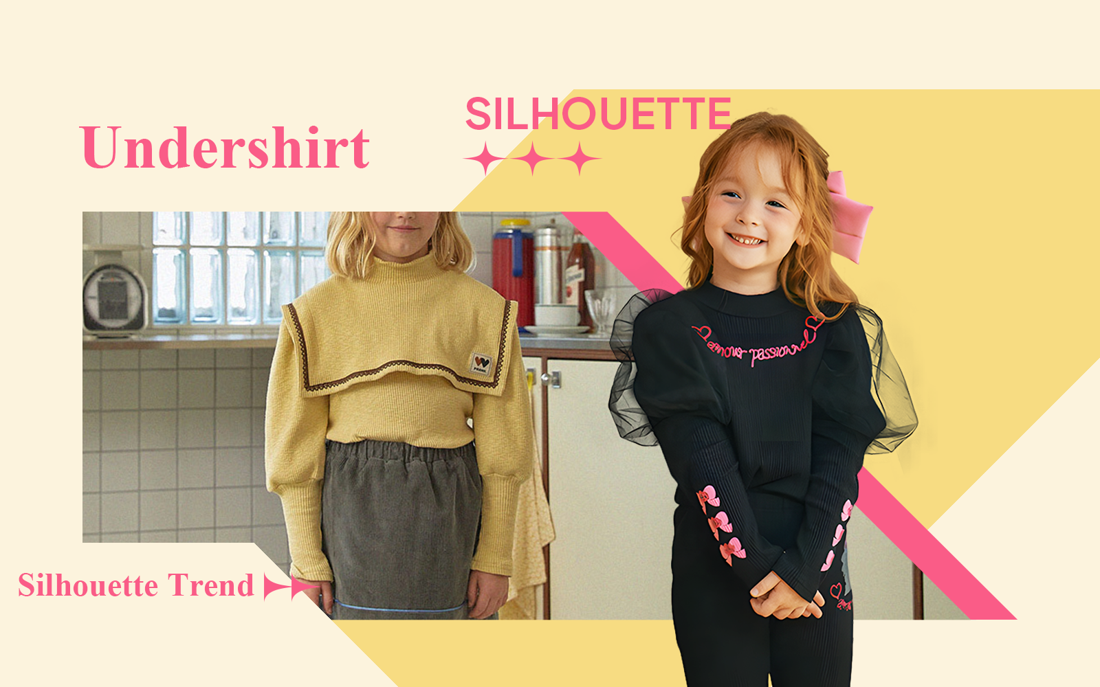 Undershirt -- The Silhouette Trend for Girlswear