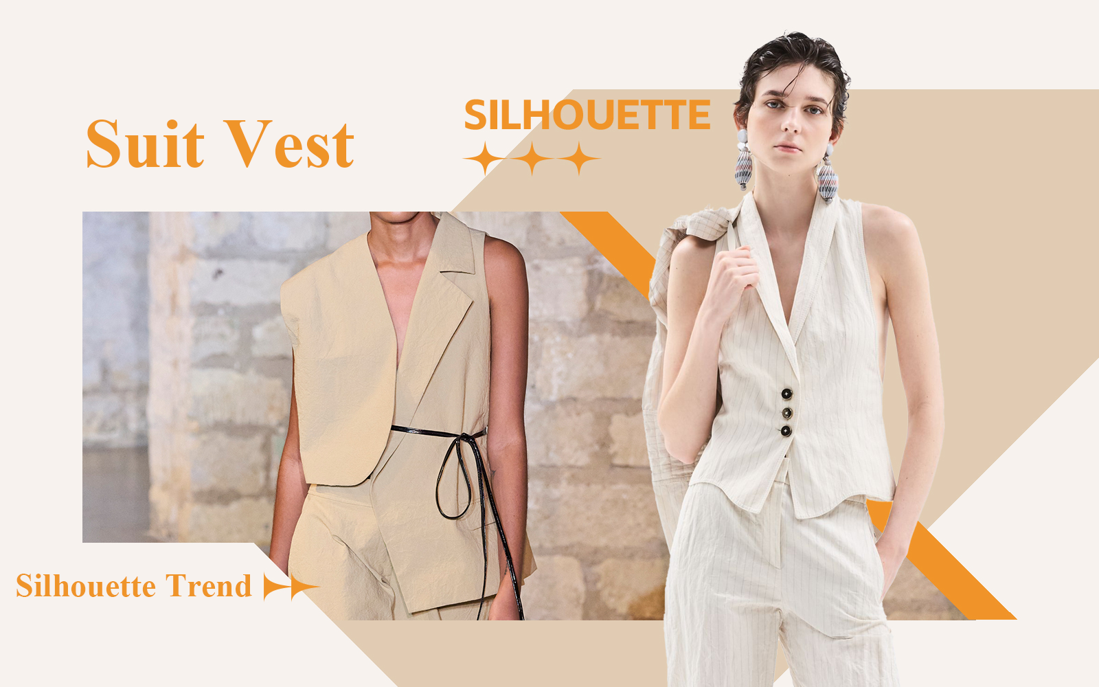 Suit Vest -- The Silhouette Trend for Women's Vest