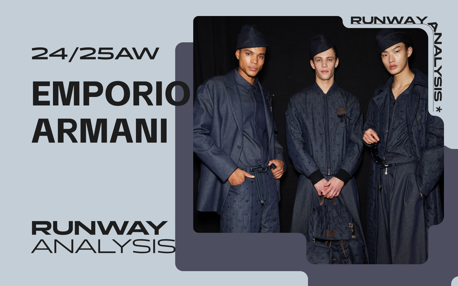Maritime Adventure -- The Menswear Runway Analysis of Emporio Armani