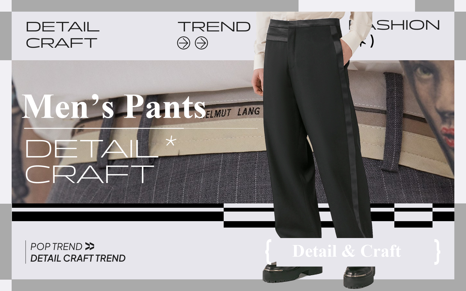 Commuter Guide -- The Detail & Craft Trend for Men's Pants