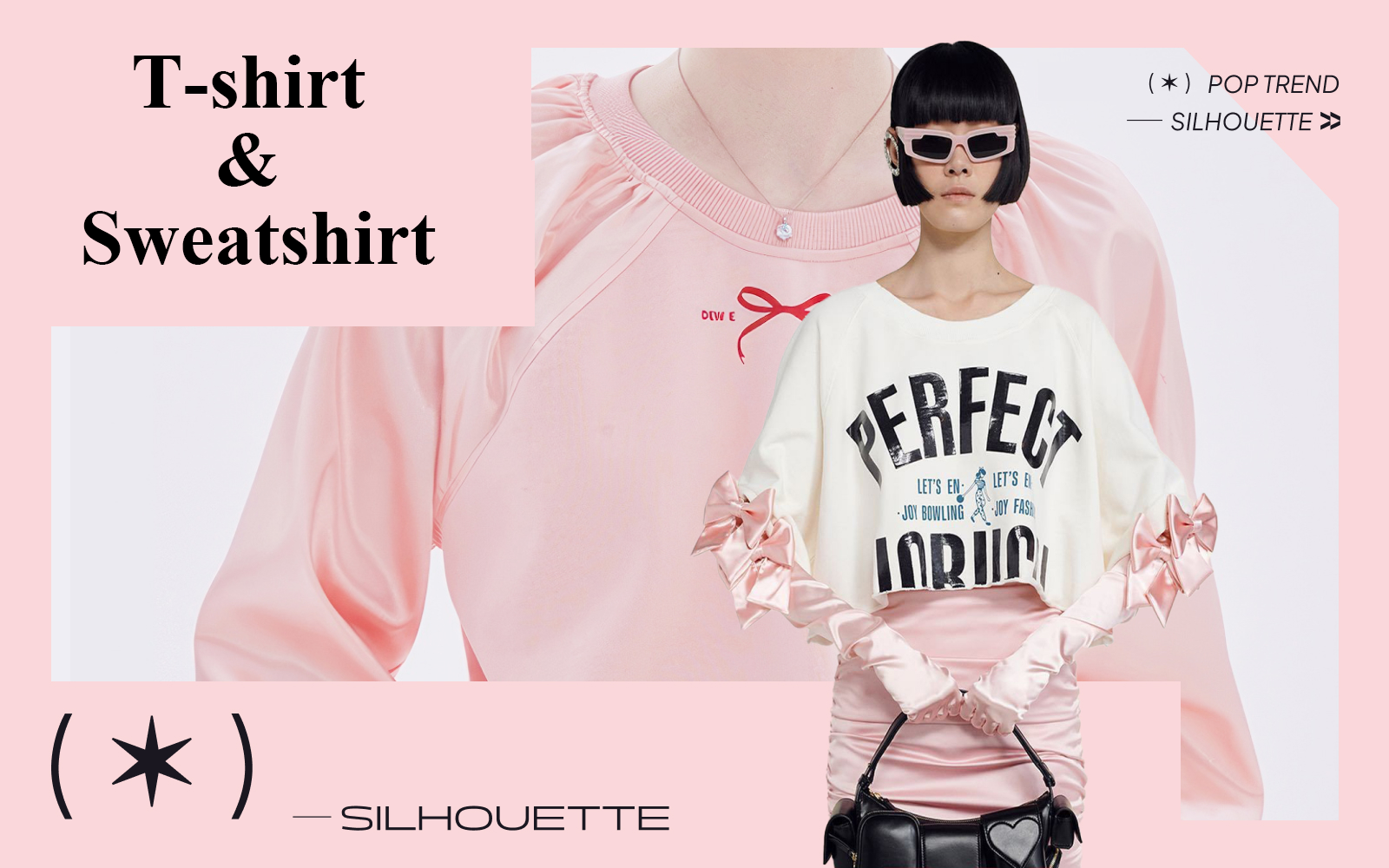 Blokette -- The Silhouette Trend for Women's T-shirt & Sweatshirt