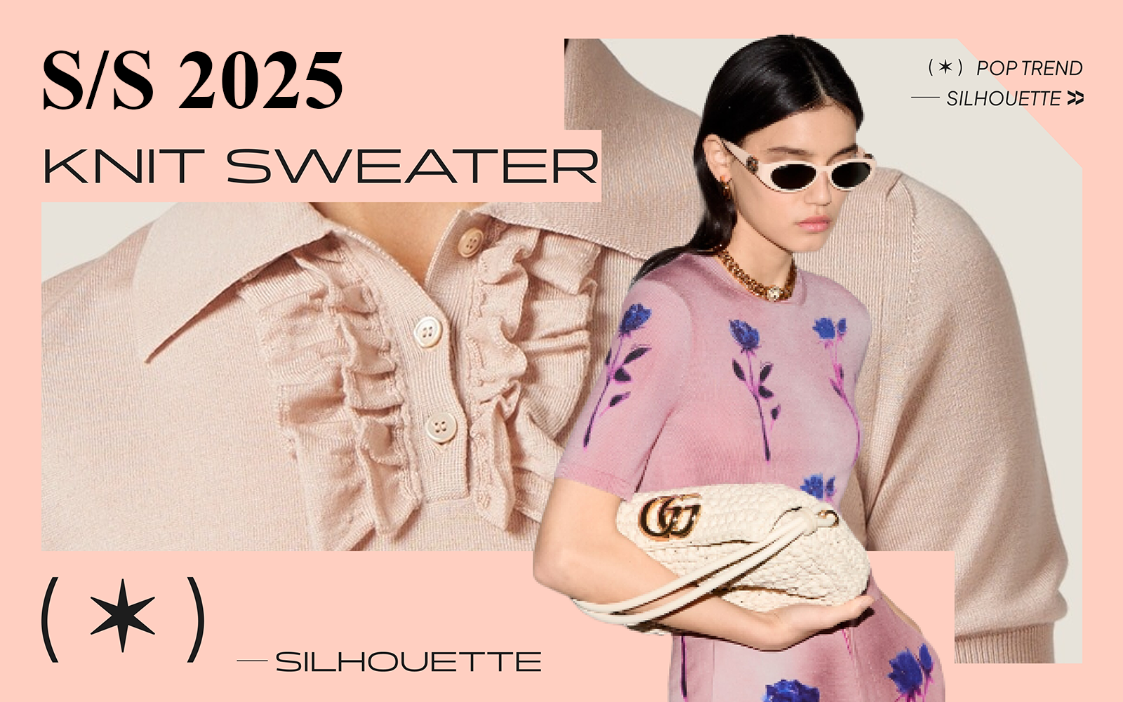 S/S 2025 Silhouette Trend for Women's Knitwear