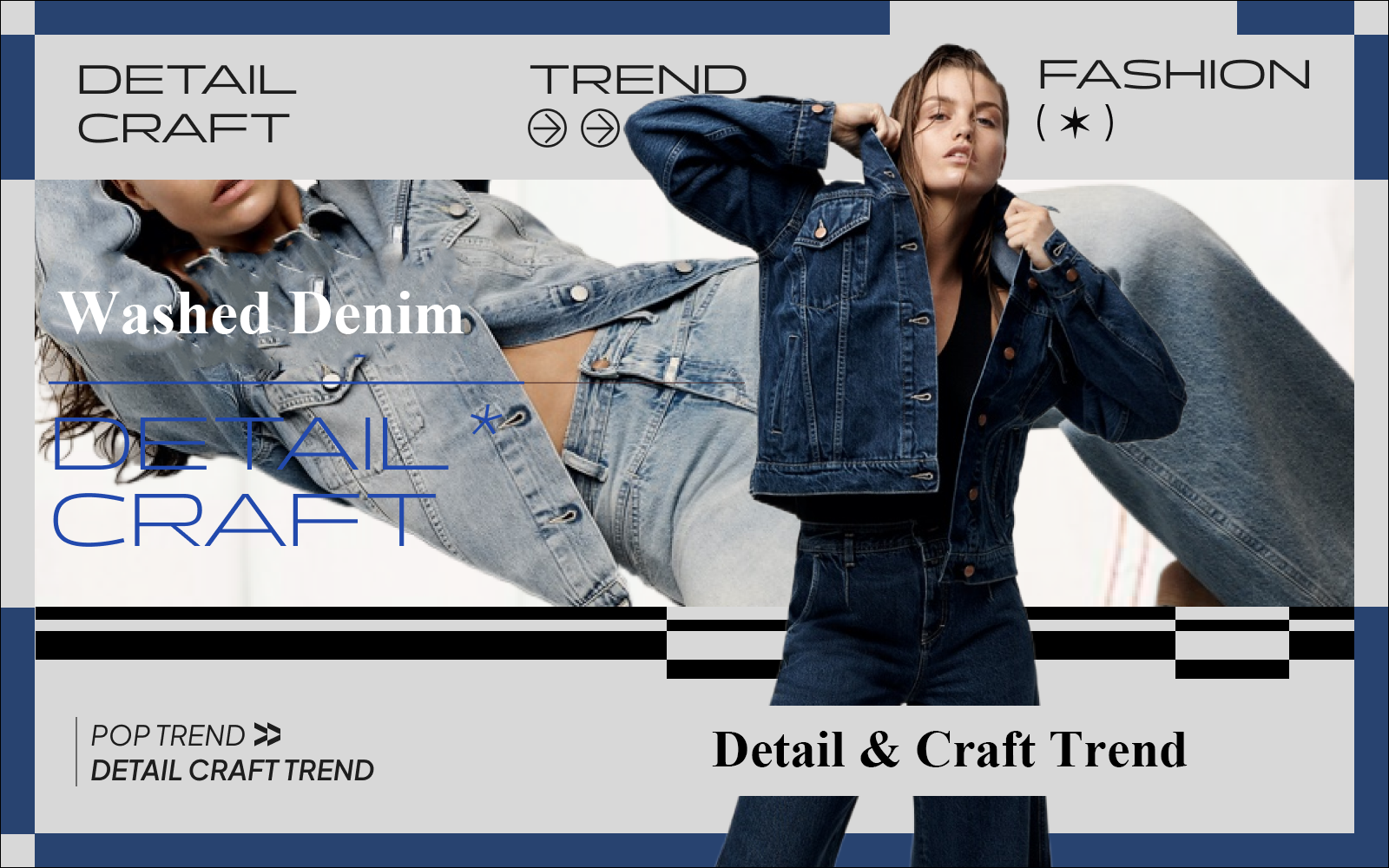 Classic Fusion -- The Craft Trend for Denim Wash