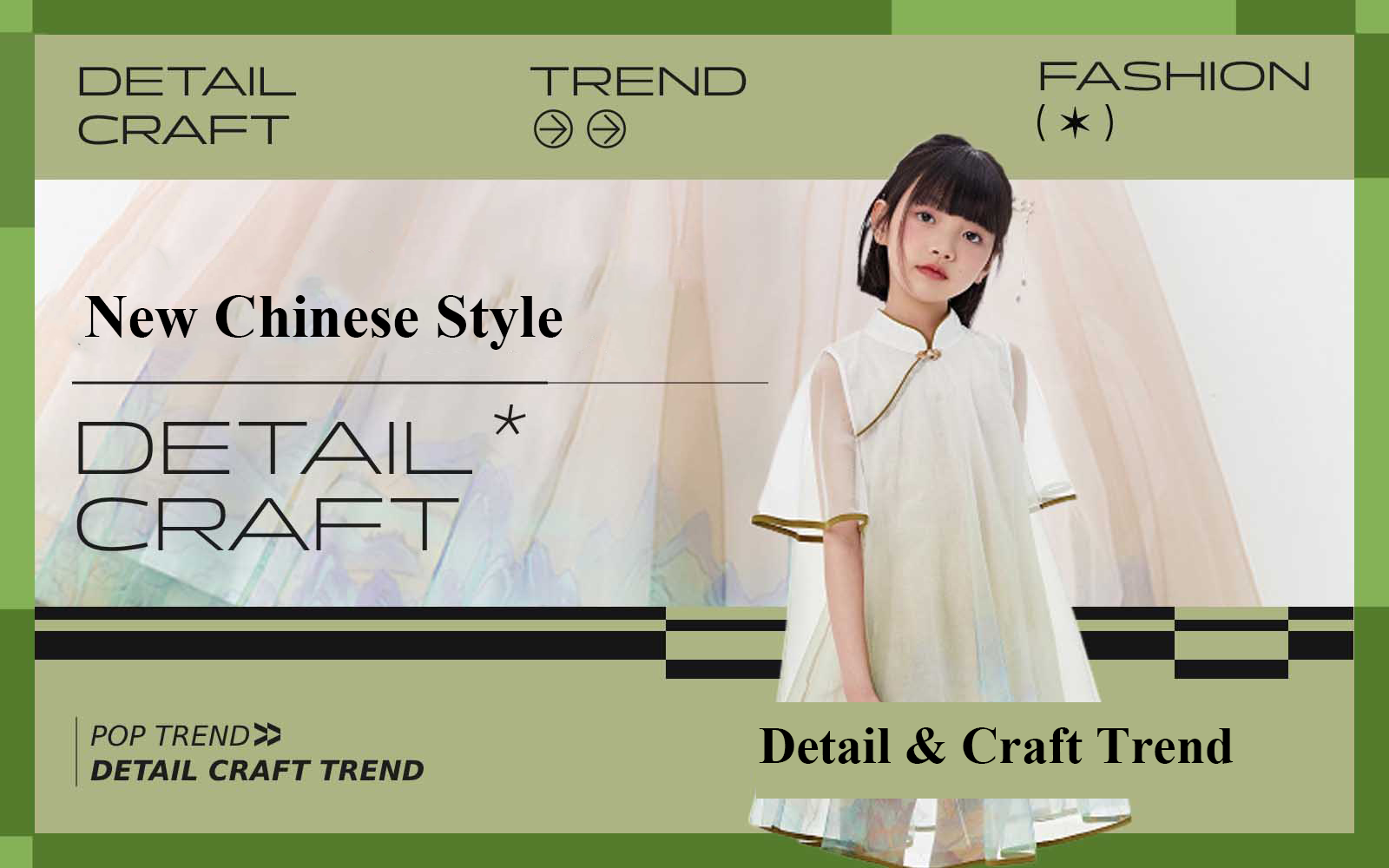 New Chinese Dress -- The Detail & Craft Trend for Girlswear