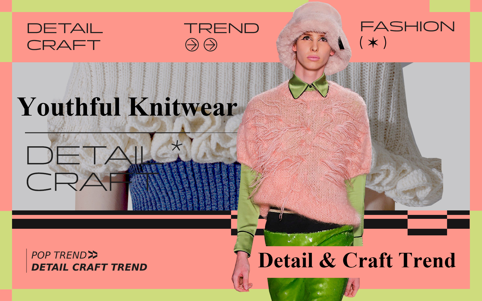 Multidimensional Fusion -- A/W 25/26 Detail & Craft Trend for Women's Knitwear