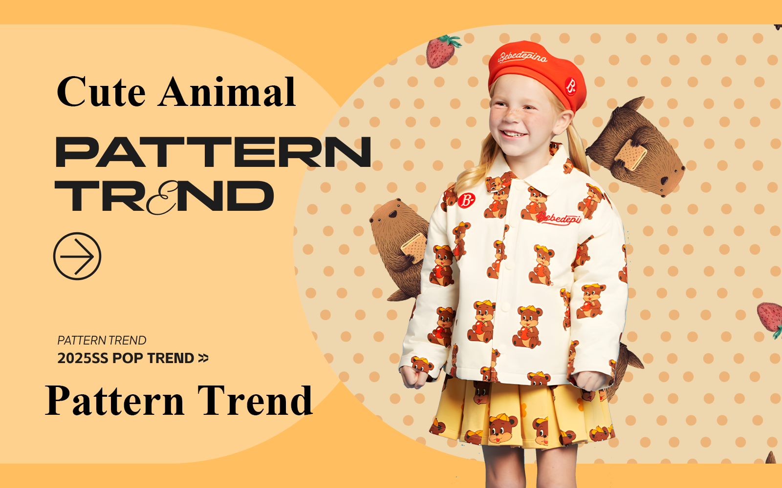 Cute Animals -- The Pattern Trend for Kidswear