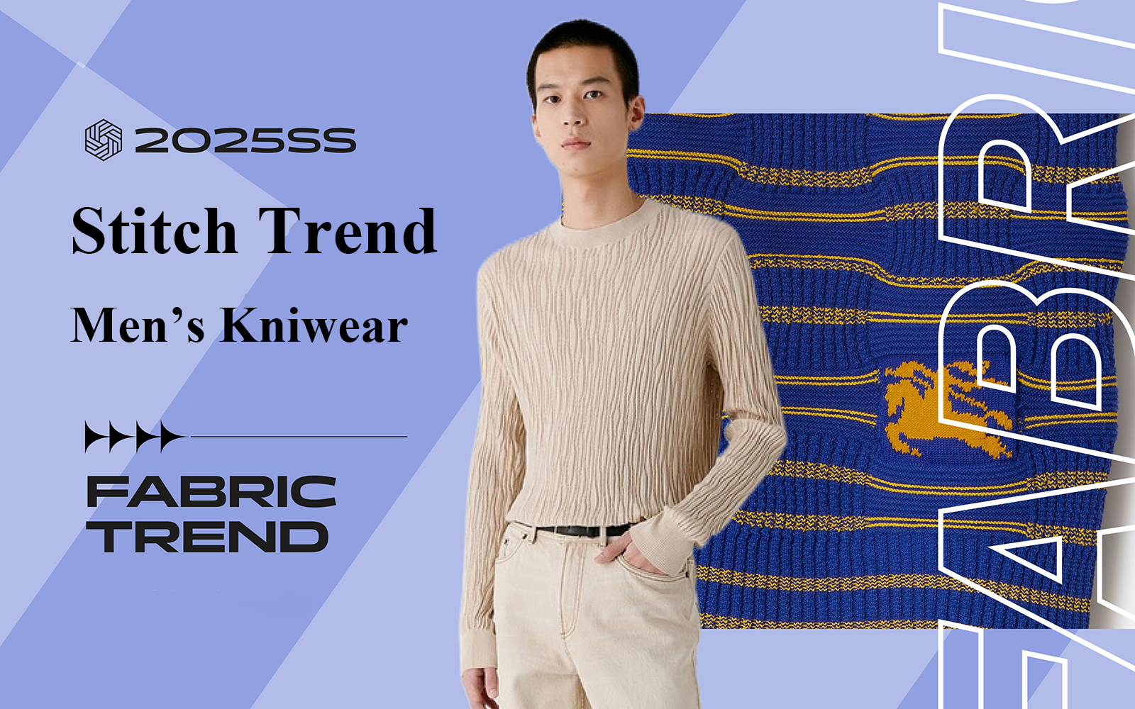 Spring/Summer 2025 Stitch Trend for Men's Knitwear